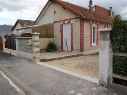 Avant pose de portail Etampes