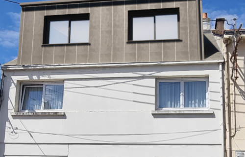 Création d'une lucarne au sud de Nantes - esquisse