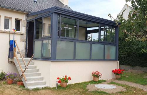 Réalisation d'une véranda à Saint-Briac