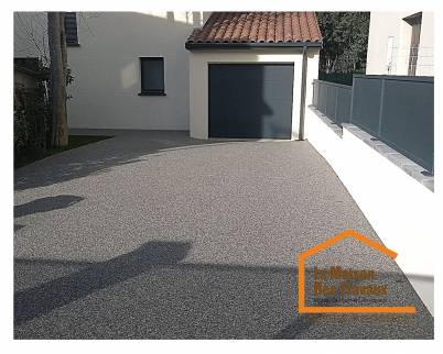 cours en béton désactivé