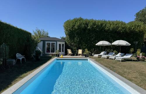 Construction d'une piscine à St Gatien des Bois