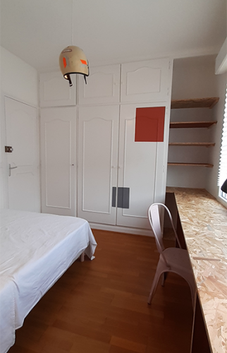 Rénovation chambre Mérignac