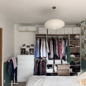 Dressing sur-mesure dans une chambre Raphaëlle Baujet