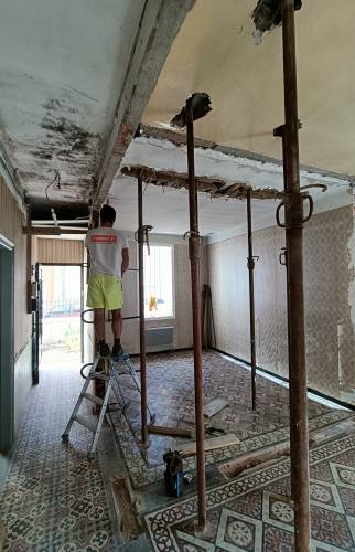 travaux de rénovation dans une maison à perpignan