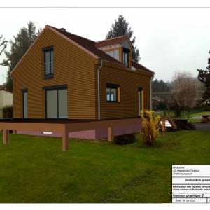 Rénovation des façades et surélévation - Eric Maertens - La Maison Des Architectes