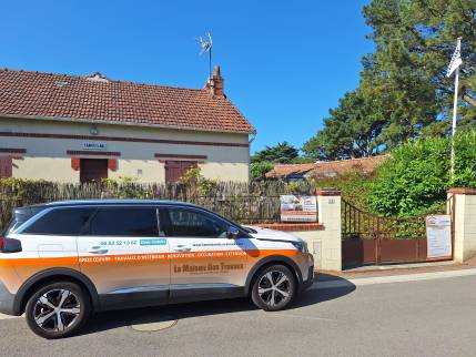 Travaux de rénovation de menuiserie sur une résidence secondaire - Préfailles 44770