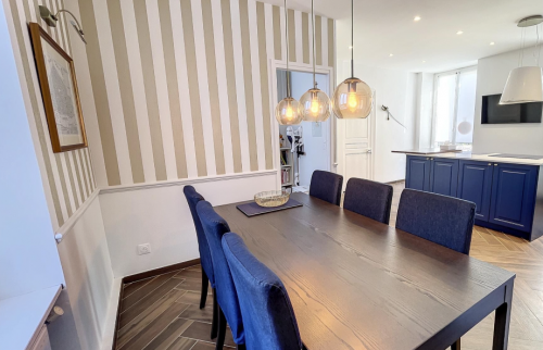 Salle à manger rénovée