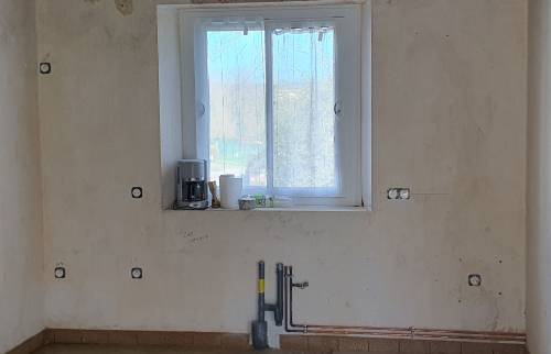 Travaux en cours pour l'aménagement des combles 3