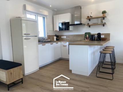 La Maison des Travaux Vannes Sarzeau Pénestin Rénovation Cuisine