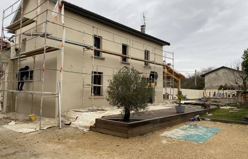 Rénovation d’une façade à Ruy Montceau