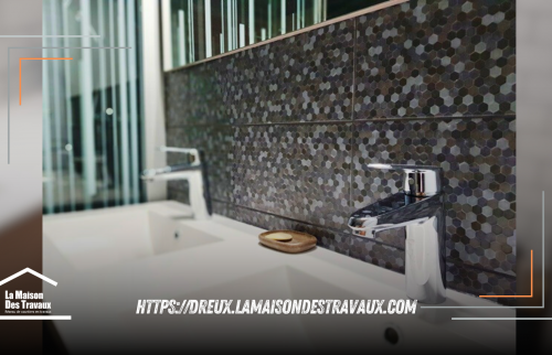 Rénovation élégante de salle de bain à Verneuil-sur-Avre, près de Dreux