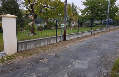 clôture rénovée Sancerre