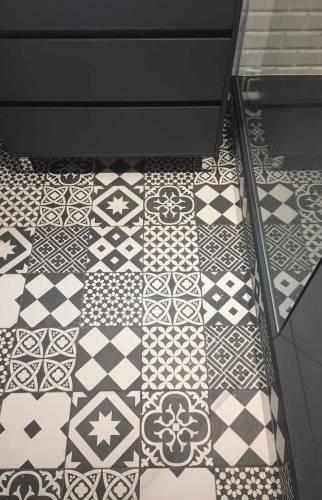 carreaux de ciment - Aix-les-Bains (73)  