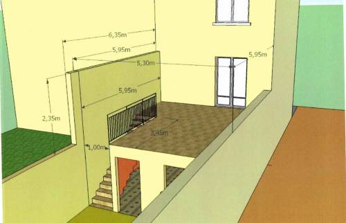 Création d'une véranda sur chambre sous-sol à MONTRICHARD (41)
