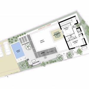 design architectural méditerranéen Vilajuiga par Anne Rose BOUYER