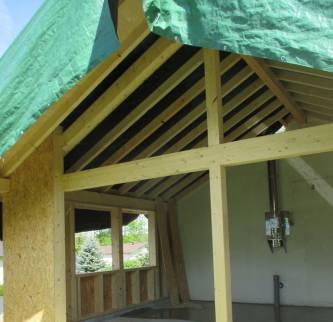 extension ossature bois