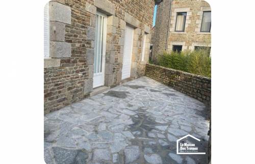 Création d'une terrasse en pierre