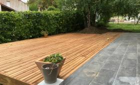 Une belle terrasse en bois à Saint-Arnoult en Yvelines (78)