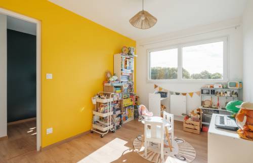 Surélévation à Montbert (44140) -chambre