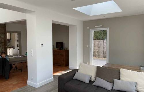 Extension de maison de 25 m² à Carquefou 