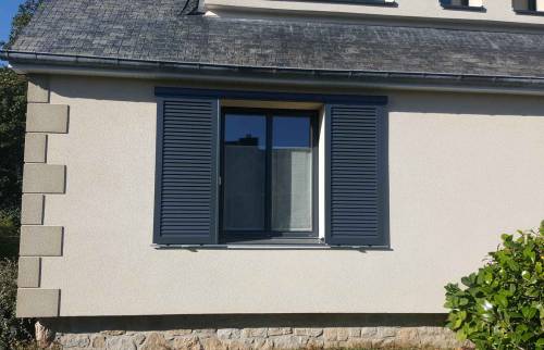 Isolation par l'extérieur (ITE) Saint-Malo et menuiserie aluminium