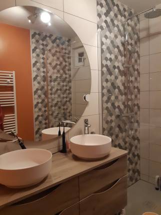 Nouvelle salle de bain rénovée - Meximieux 01
