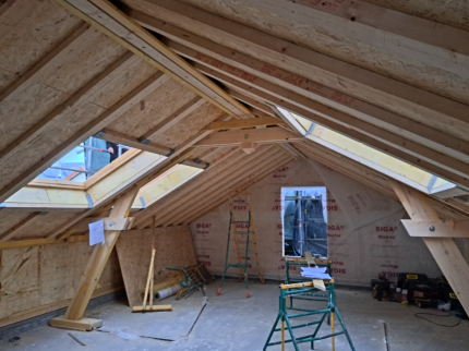 Surélévation de maison Asnières