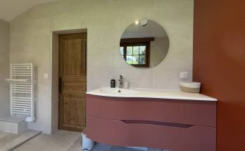 Salle de bain rénovée proche Deauville