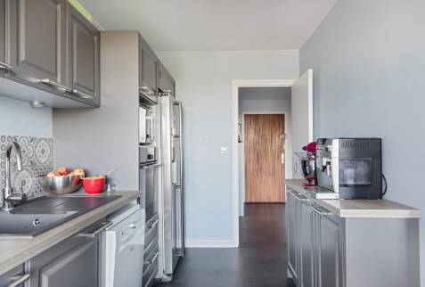 Rénovation d'Appartement Lyon La Mulatière - Cuisine Après Travaux