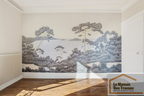 renovation-chambre-papier-peint-panoramique-asnieres