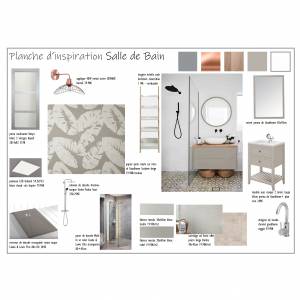 Agrandissement, rénovation et décoration d'une petite salle d'eau - CELINE JOUVANCEAU - La Maison Des Architectes