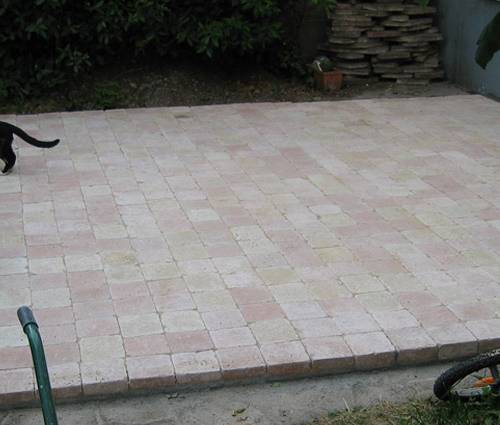 Création d'une cour extérieure Chenôve