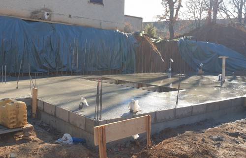 Création de la chape