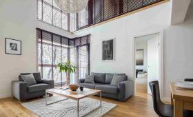 rénovation de maison dans un salon