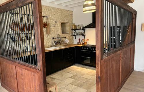 La cuisine dans la longère