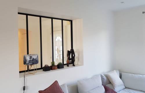 Pose d'une verrière à Vertou