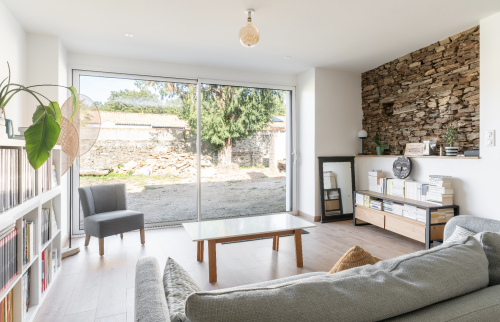 Rénovation et surélévation de maison à Vertou