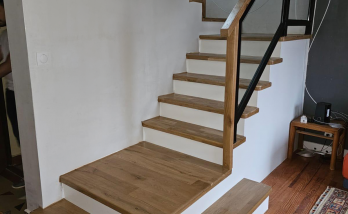 escalier en bois