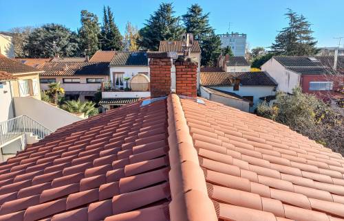 Couverture à neuf en tuiles canal 