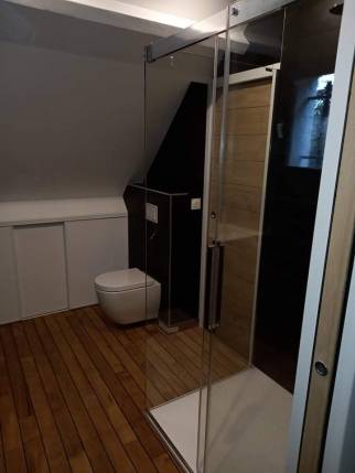 Aménagement d'une salle d'eau sous combles (Saint-Pierre-du-Perray 91280)