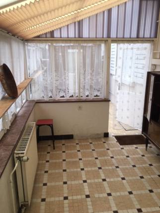 Intérieur de l'ancienne véranda démolie à Nantes 44