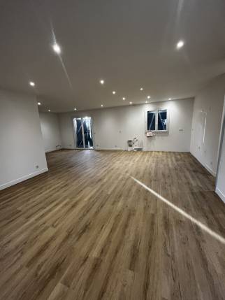 Salon/salle à manger rénovés