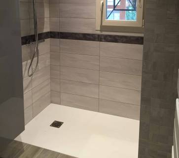 travaux salle de bains