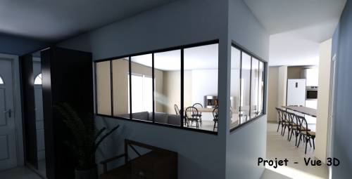 Simulation 3D (vue entrée)