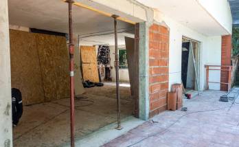 Ouverture de mur porteur