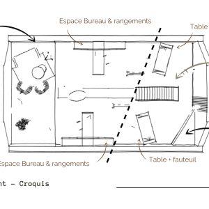 Pièce sous les toits - Caroline GOUJON - La Maison Des Architectes