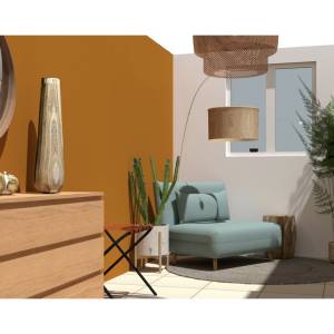 Rénovation d'appartement style tropical - Glawdys Edinval - La Maison Des Architectes