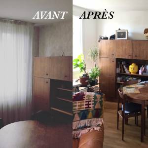 Rénovation complète d'un appartement 60 m² - Hilal Fagerlund -Architecte d'intérieur - La Maison Des Architectes