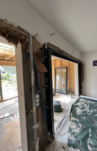 Extension 20 m2 Mur Ossature Bois à Treillières près de Nantes (44)