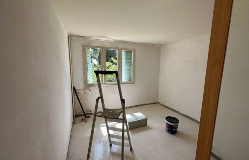 Dépose de la moquette 